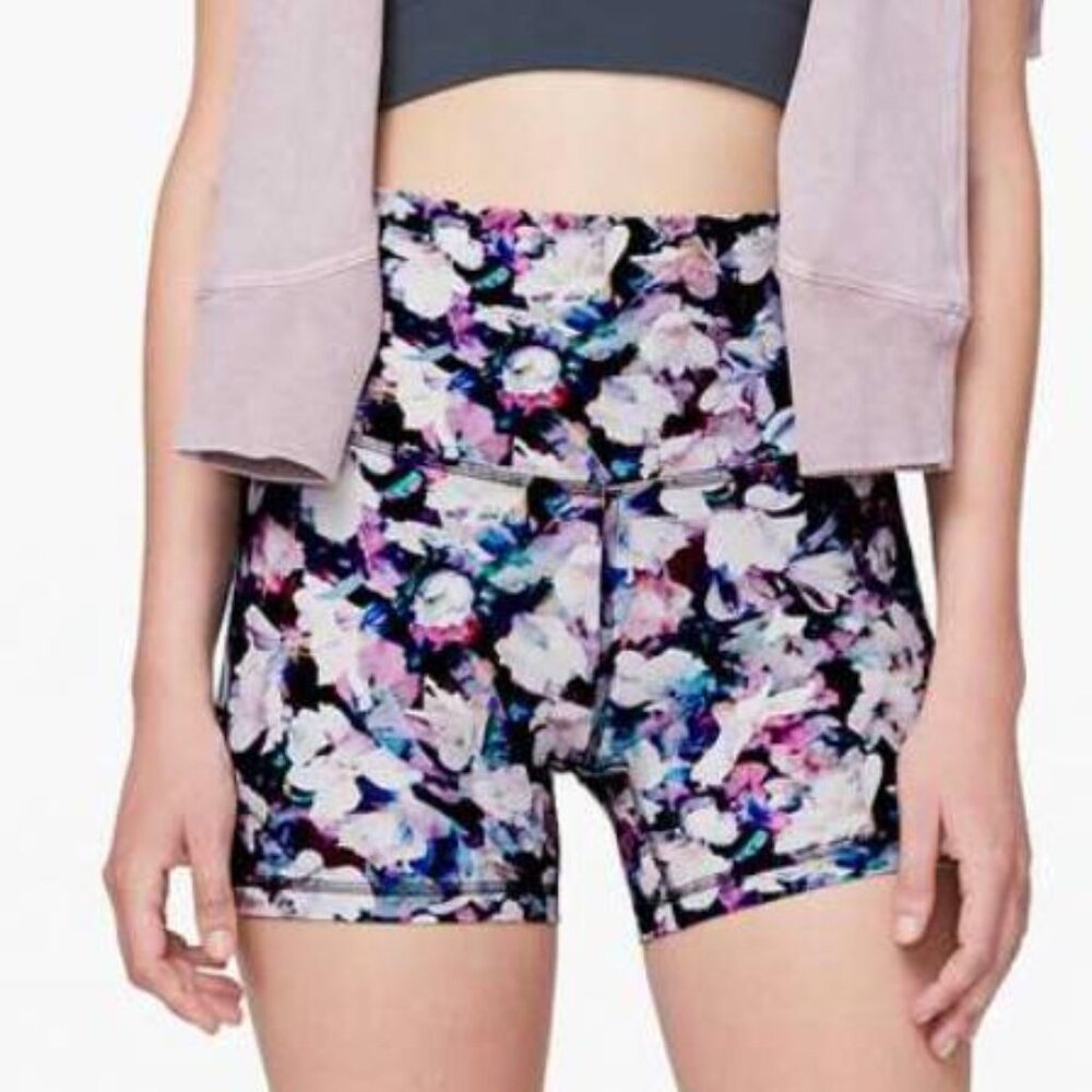 Lululemon Align Short *4" Utopia Multi Floral Size 6